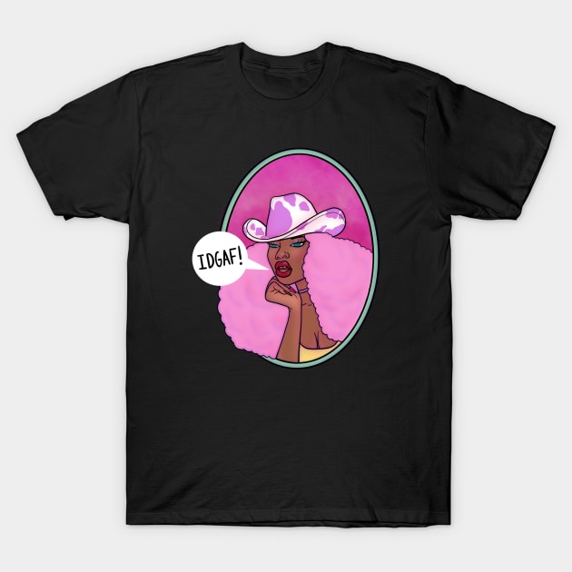 IDGAF T-Shirt by @isedrawing